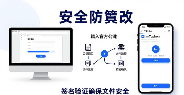 imToken下载前必看！文件校验防篡改教程