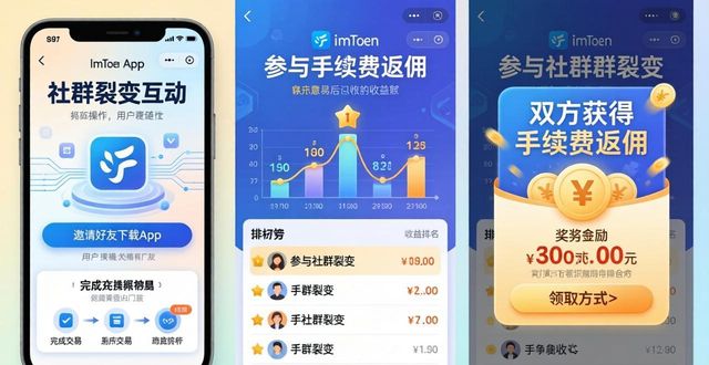 imToken下载后，如何三步引导用户参与？