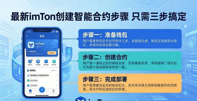 最新imToken创建智能合约步骤 只需三步搞定